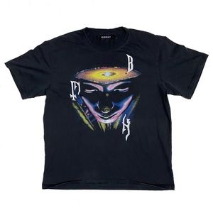Misbhv Galaxy Face T-shirt